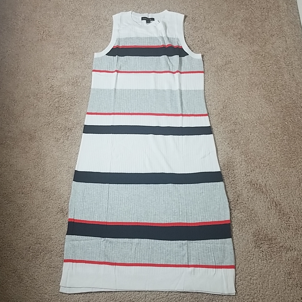 Banana Republic ribbed sleeveless maxi dre…